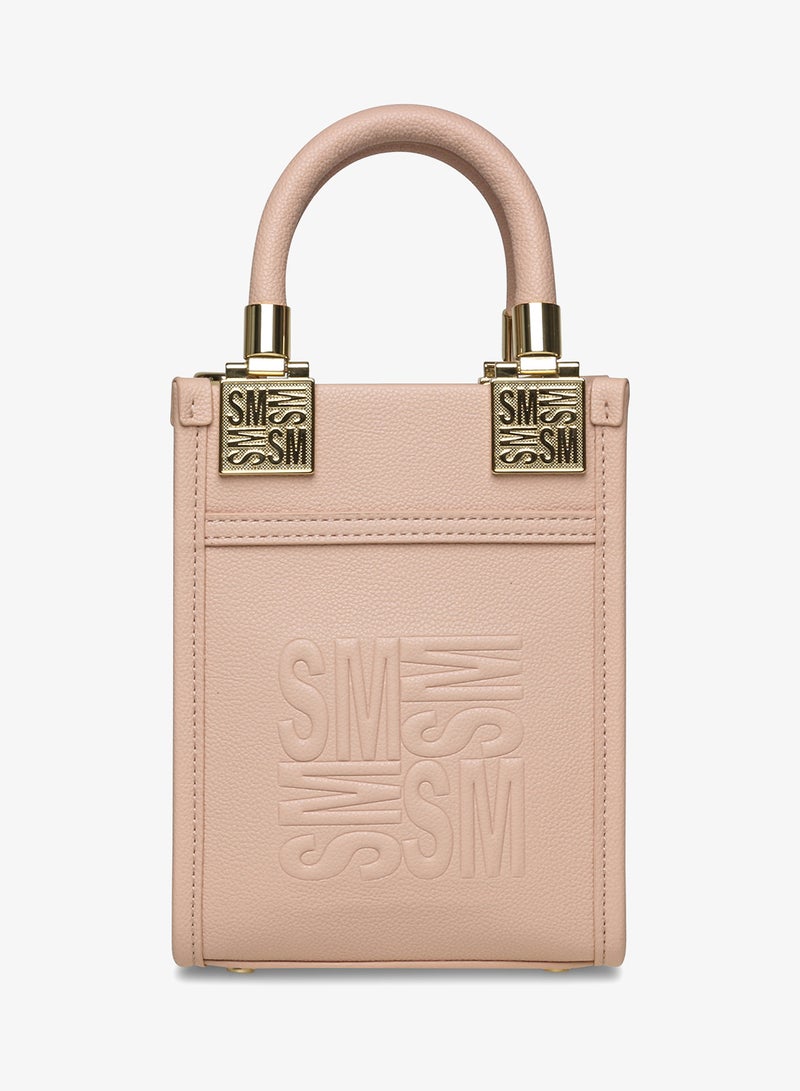 ستيف مادن حقيبة يد صغيرة من جلد البولي يوريثين بنقشة الحصى - Image 1